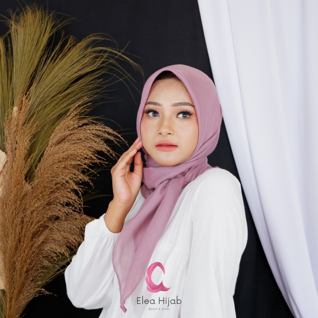 HIJAB SEGIEMPAT PARIS POLOS PREMIUM