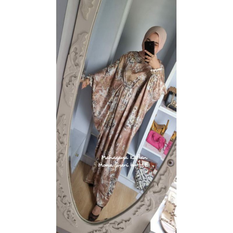 Mahagaya Kaftan Original Mona Syar'i By Me