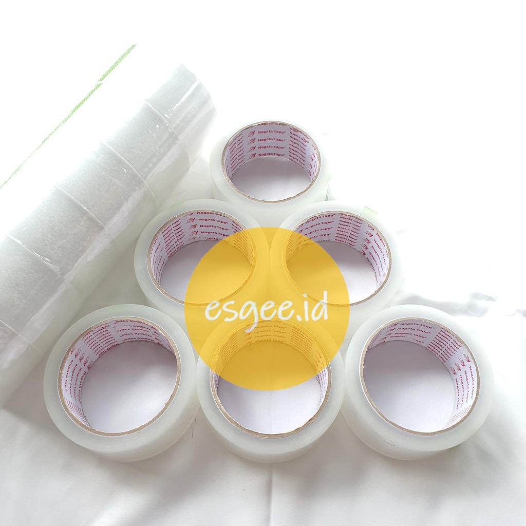 Lakban Bening 48 mm 80 yard Isolasi Selotip