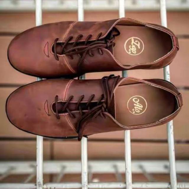 ZAPATO FOOTWEAR ARMAN - Sepatu Kulit Asli Pria Original Casual Simple Cowok Formal Kuliah Kantor