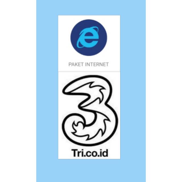 Paket internet THREE (lokal sumatra)