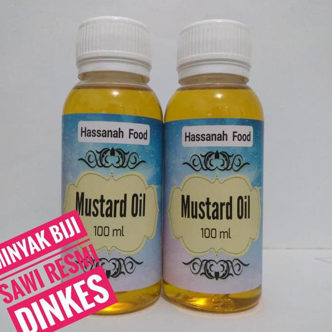 476G84Y7-Terlaris-Sale-- Minyak Biji Sawi - Mustard Oil 100 Ml Resmi Dinkes - Penumbuh Rambut