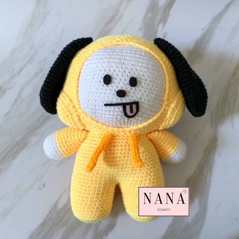 Crochet Chimmy BT21 / BTS / Boneka Chimmy / Bangtan / Boneka Rajut