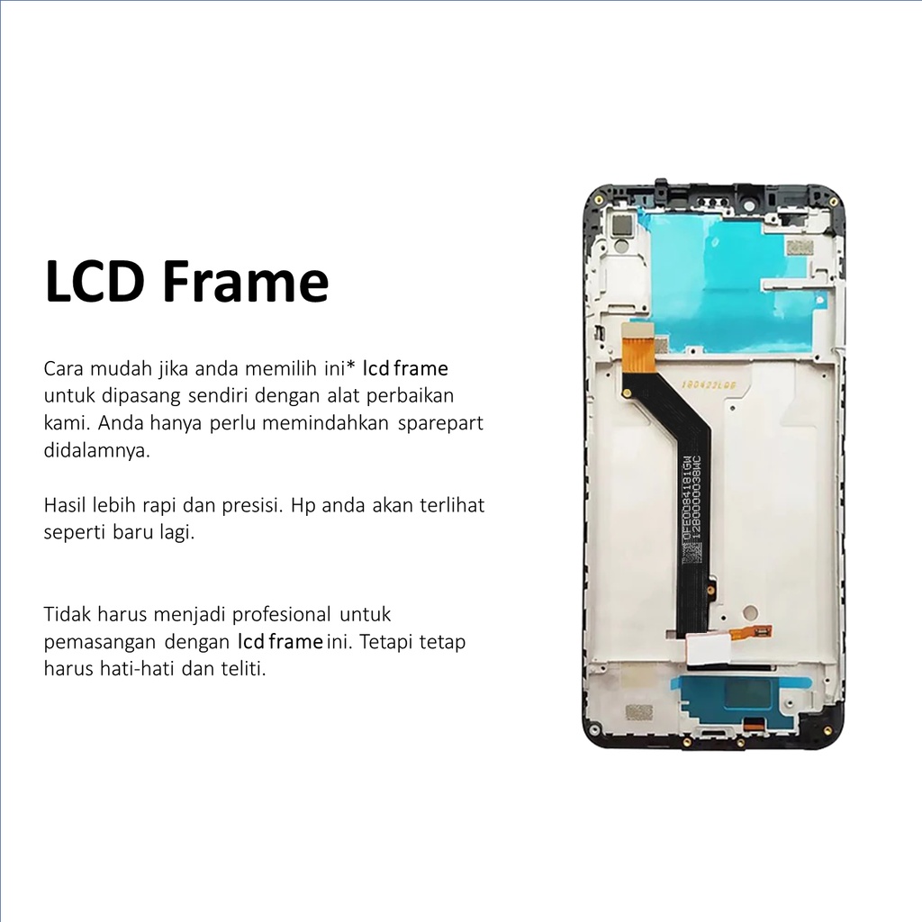 (ORIGINAL 100% XIAOMI) LCD + FRAME XIAOMI REDMI S2