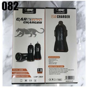 Saver Charger Mobil Leopard 2 Usb 2A