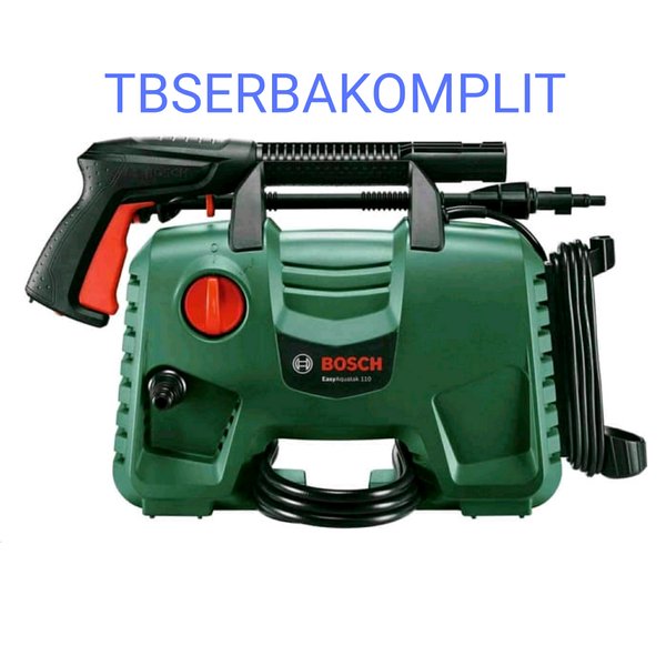 Bosch EasyAquatak AQT 110 High Pressure Jet Cleaner Alat Cuci Mobil dan Motor Tekanan Tinggi Mesin W