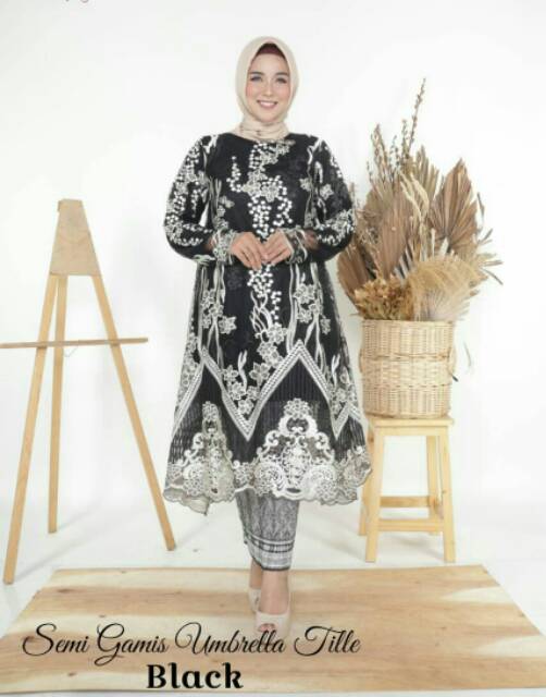 Kebaya Tunik Tile Kartika / kebaya tunik tile / kebaya murah