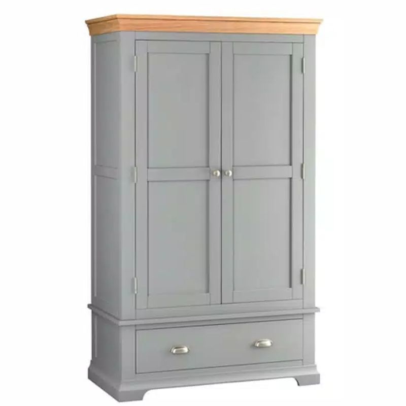 lemari baju anak-anak" kayu jati kombinasi mdf cat duco custom