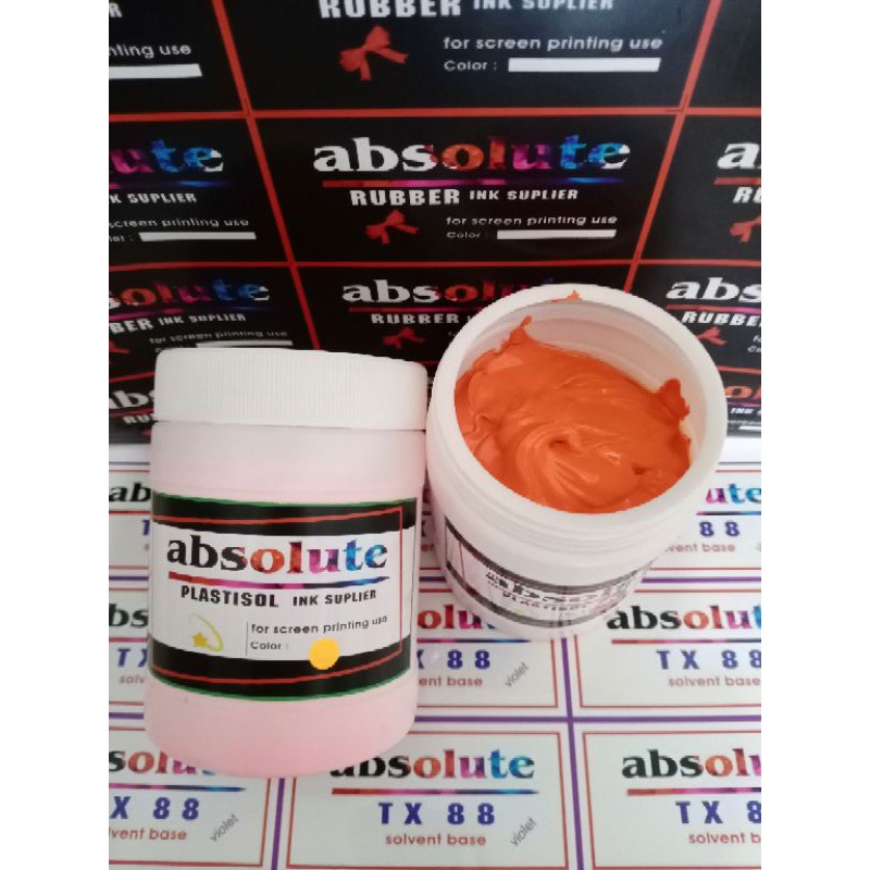 

cat sablon plastisol ORANGE 1kg