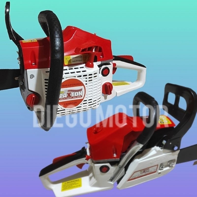 Mesin Chainsaw Senso mini 2tak NEW PAXTON 5800 58cc Bar 22 inchi