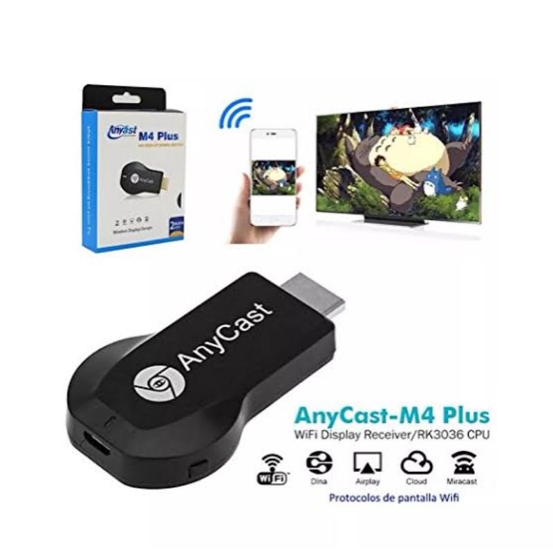 ANYCAST DONGLE HDMI WIRELESS M4 PLUS ORIGINAL / HDMI DONGLE