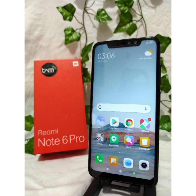 Xiaomi Redmi Note 6 Pro Ram 4/64 Second Bekas Original