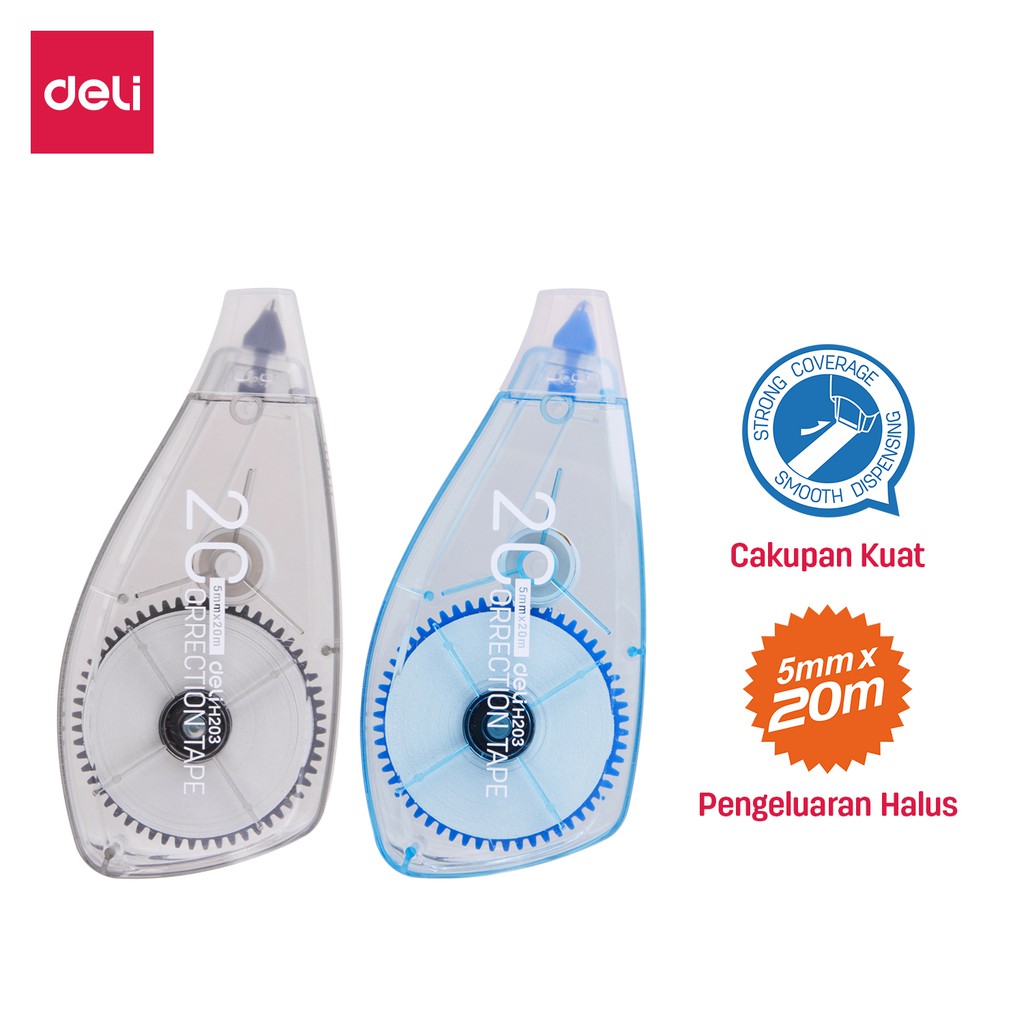 

Deli Koreksi Pita 20m daya penutup yang sangat baik EH20301