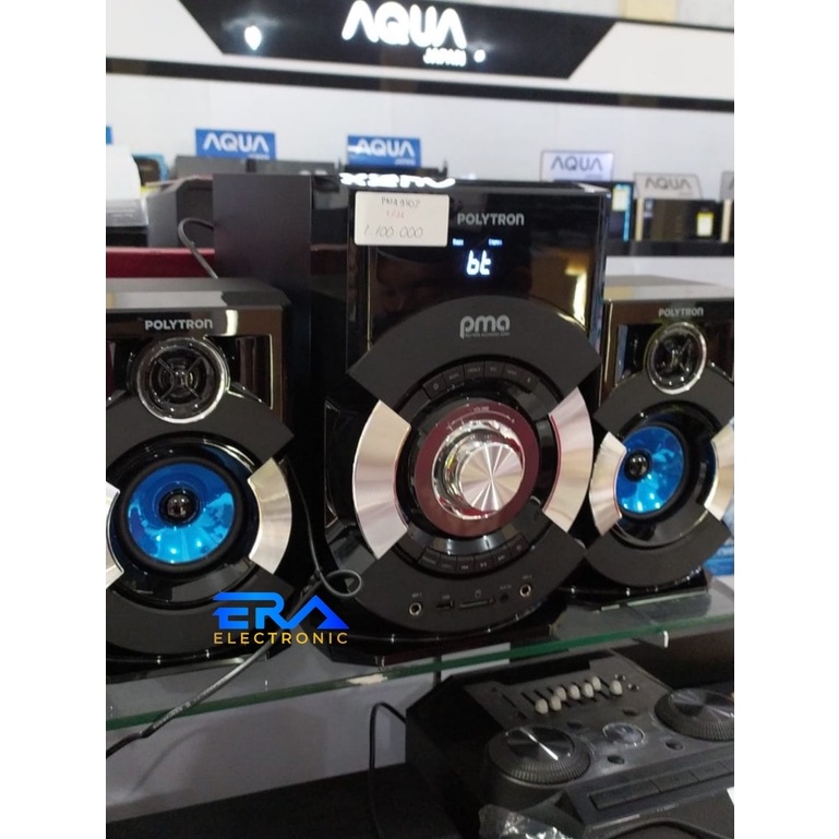 READY TIPE BARU Polytron Speaker PMA 9507 / PMA 9527 EXTRA BASS Ambience light