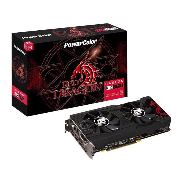 Powercolor RX 570 RED DRAGON 4GB DDR5 256 BIT