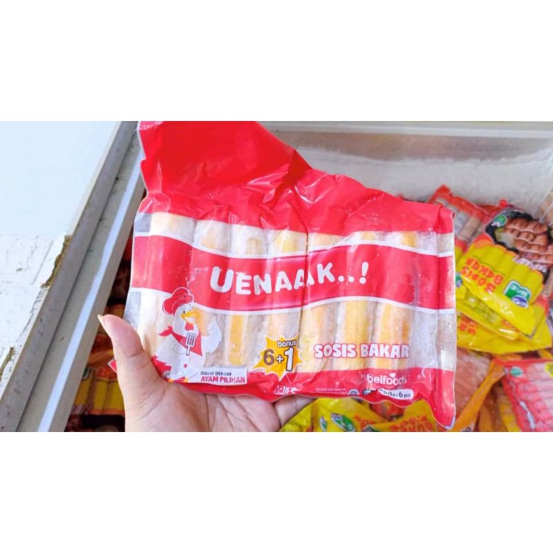 

Sosis ayam sosis bakar ueenak