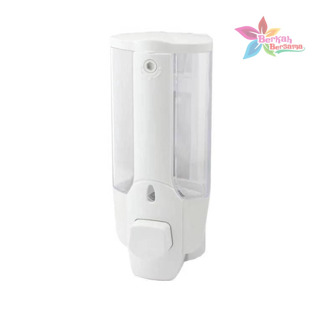 RT86 Tempat Hand Soap Washing hand Dispenser Sabun Cair Single Key Lock Tube Double 1 Tabung Dinding WC BB6371