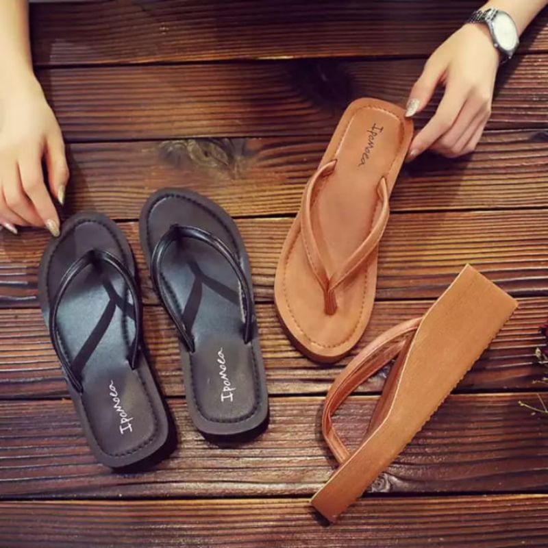 Sandal Wedges Wanita IPOMOEA Terbaru