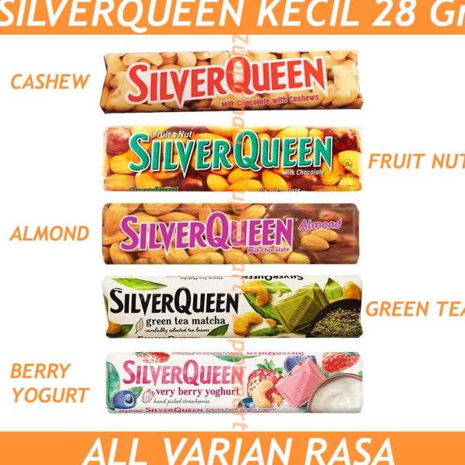 

PROMO SILVERQUEEN Milk Chocolate All Varian 28 Gr - Cokelat Susu MURAH