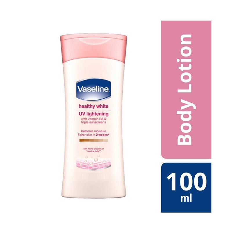 Vaseline Healthy Bright UV Extra Brightening 100ml &amp; 200ml