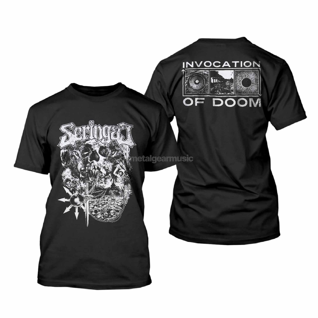 Metalgear Music Original Tshirt Seringai - Doomed Baju Kaos