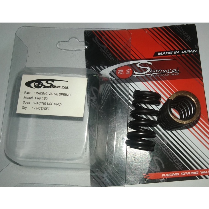 Per Klep CRF 150 Samurai Original Jepang