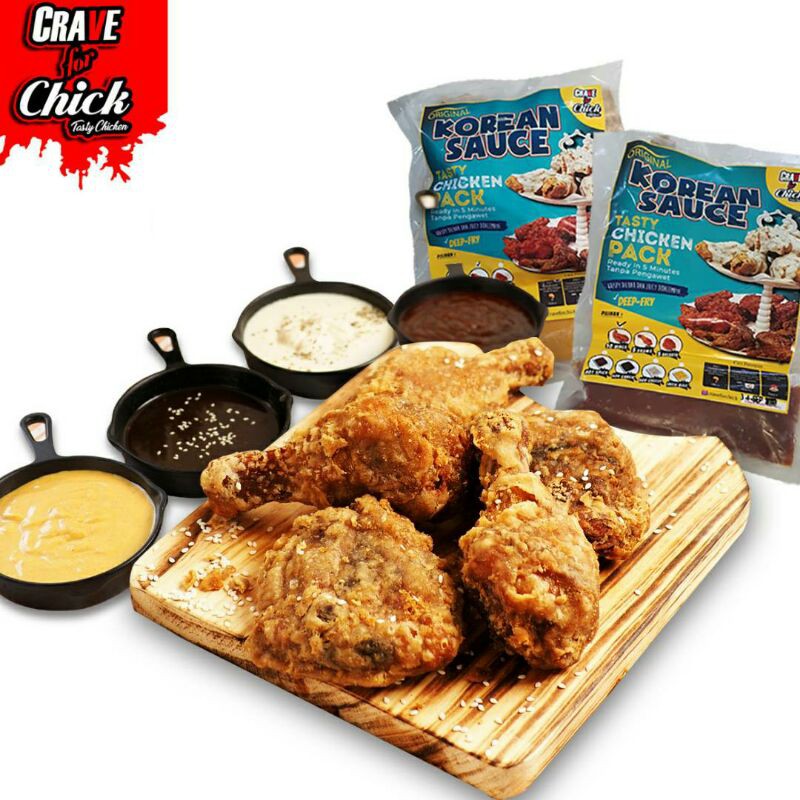 

Korean Tasty Chicken Pack - Paha 5pcs (700gr)