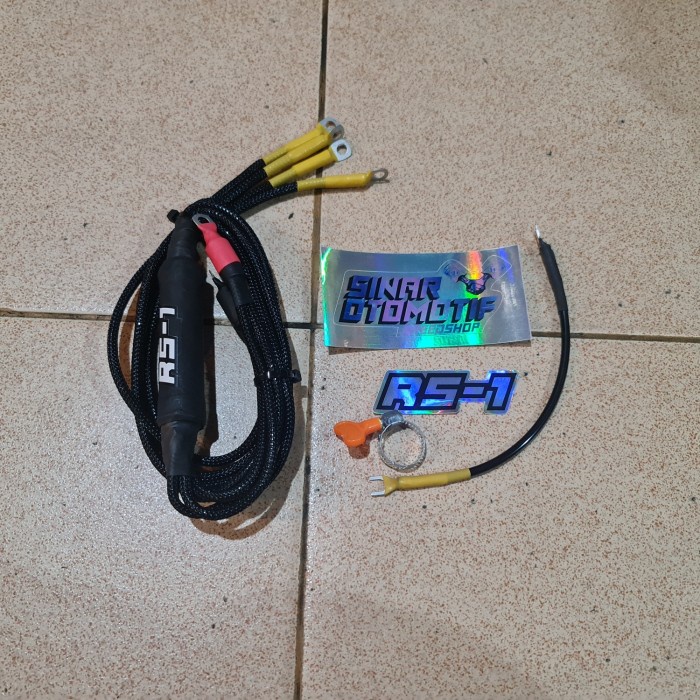 Booster pro cabang 4 RS1 bonus kabel ground