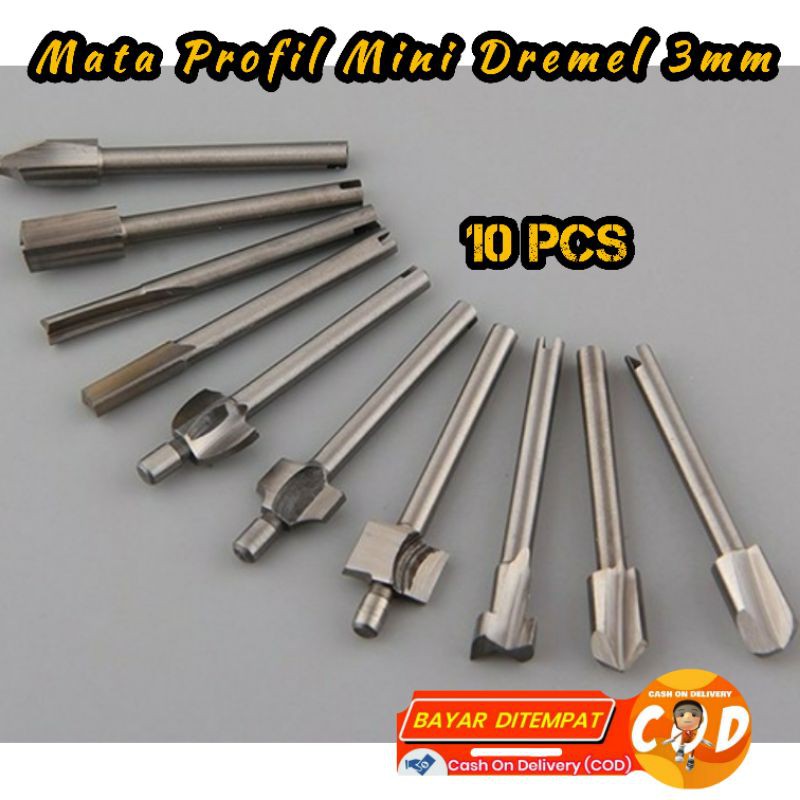 Mata bor ukir kayu mini Profil Router mini grinder set Mata bor mini grinder Bor mini grinder set