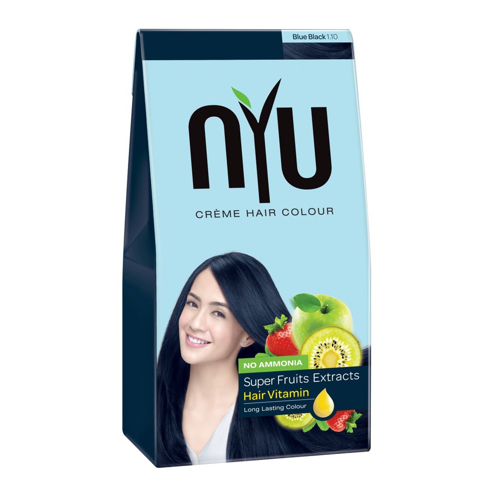 NYU Creme Hair Colour Blue Black