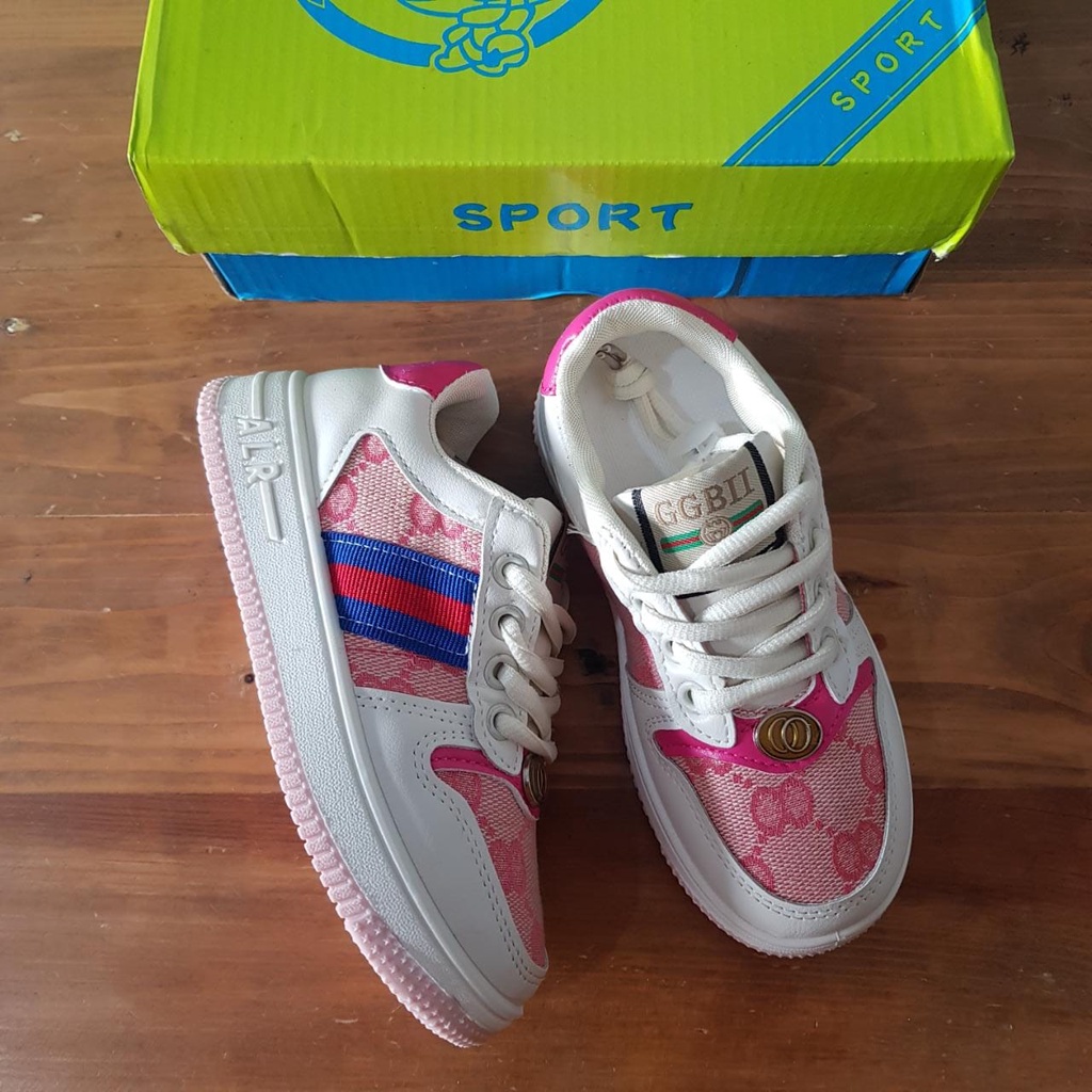 BISA COD! Sepatu Sneakers Anak Perempuan Import Model Terbaru 30343