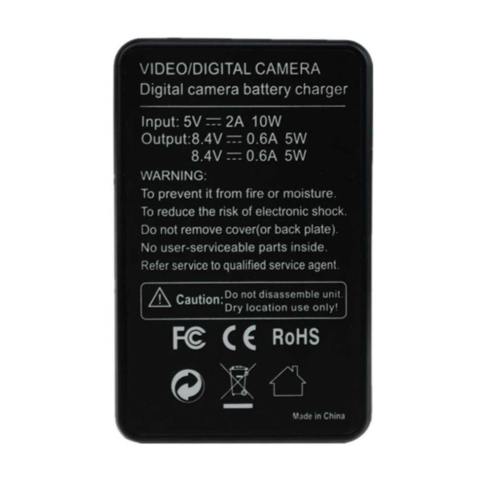 SEIWEI Charger Baterai Travel Canon EOS M3 750D 760D T6i T6s - LP-E17-Hitam