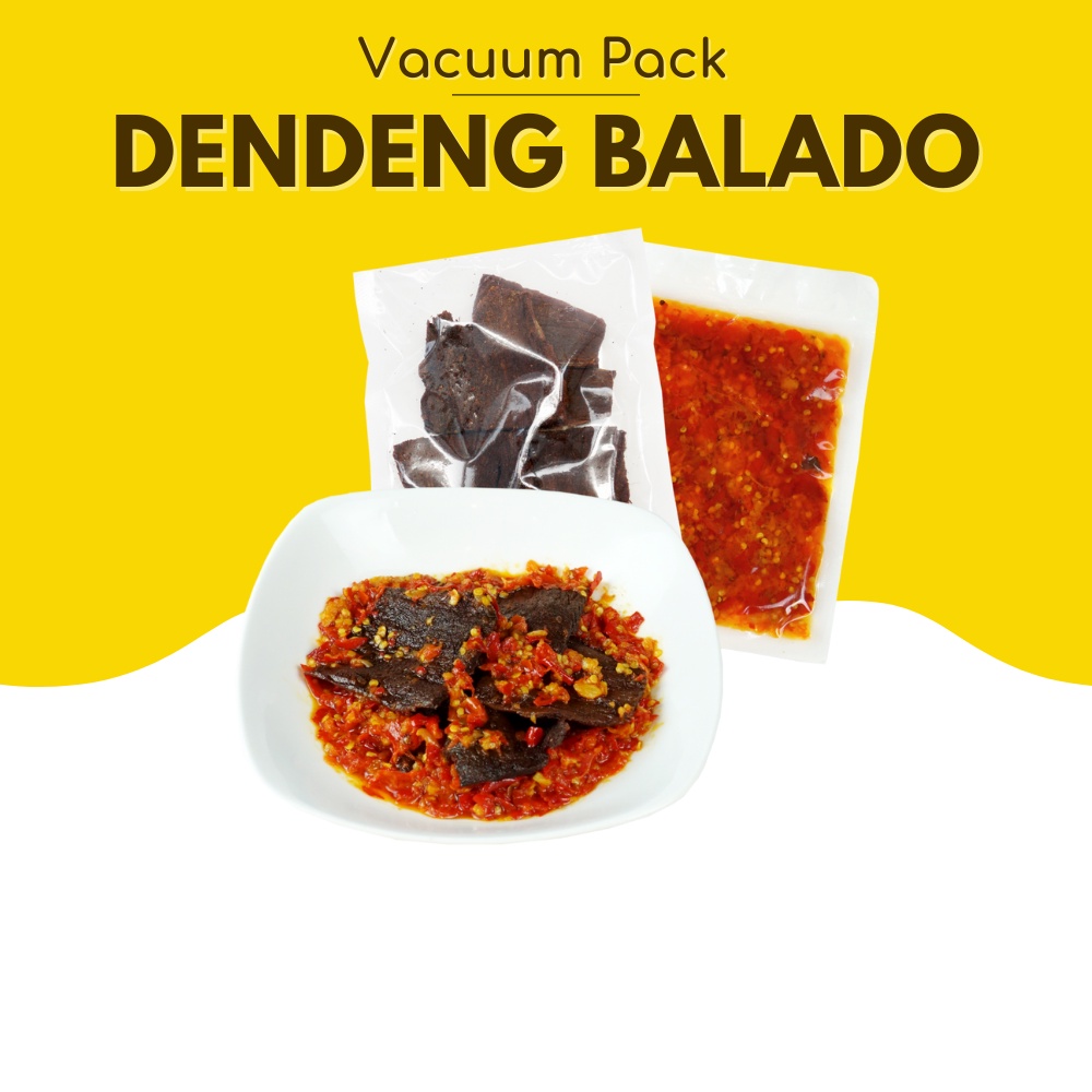 

Sepiring Padang - DENDENG BALADO 4 PORSI VACUUM PACK