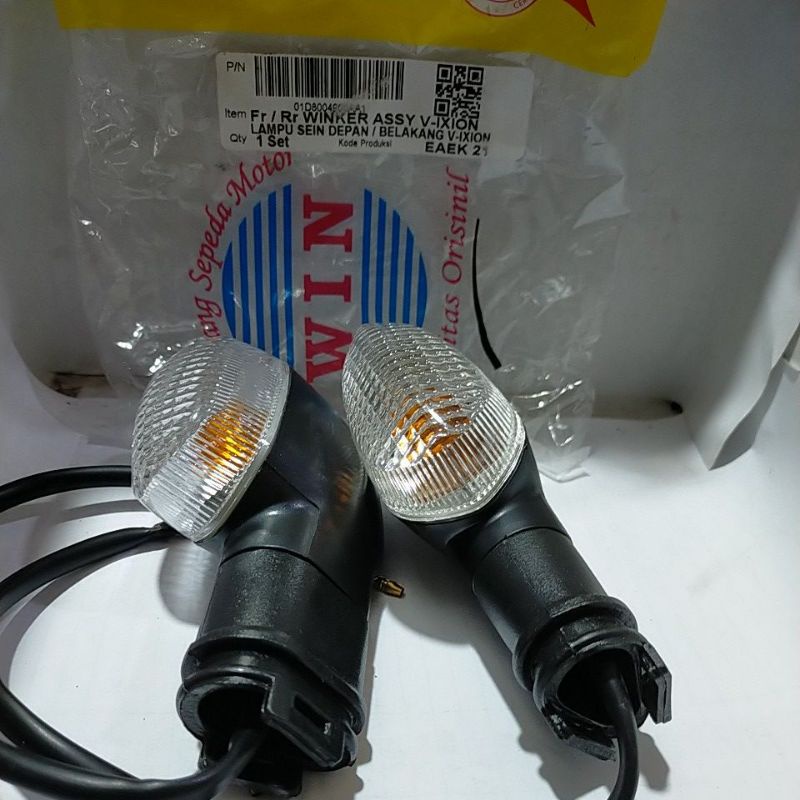 sein depan/ belakang vixion old merk win