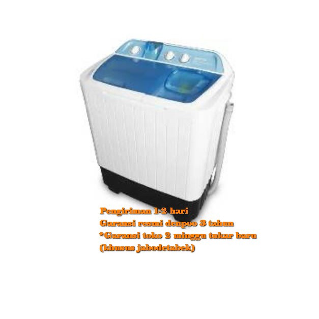 Mesin Cuci Denpoo DW888/DW898 2 tabung 8 kg 350 watt