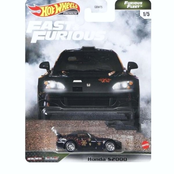 BEST SELLER | Diecast Hot Wheels Fast and Furious FLEET HONDA S2000 HITAM HW Hotwheels Mobil Mainan Anak