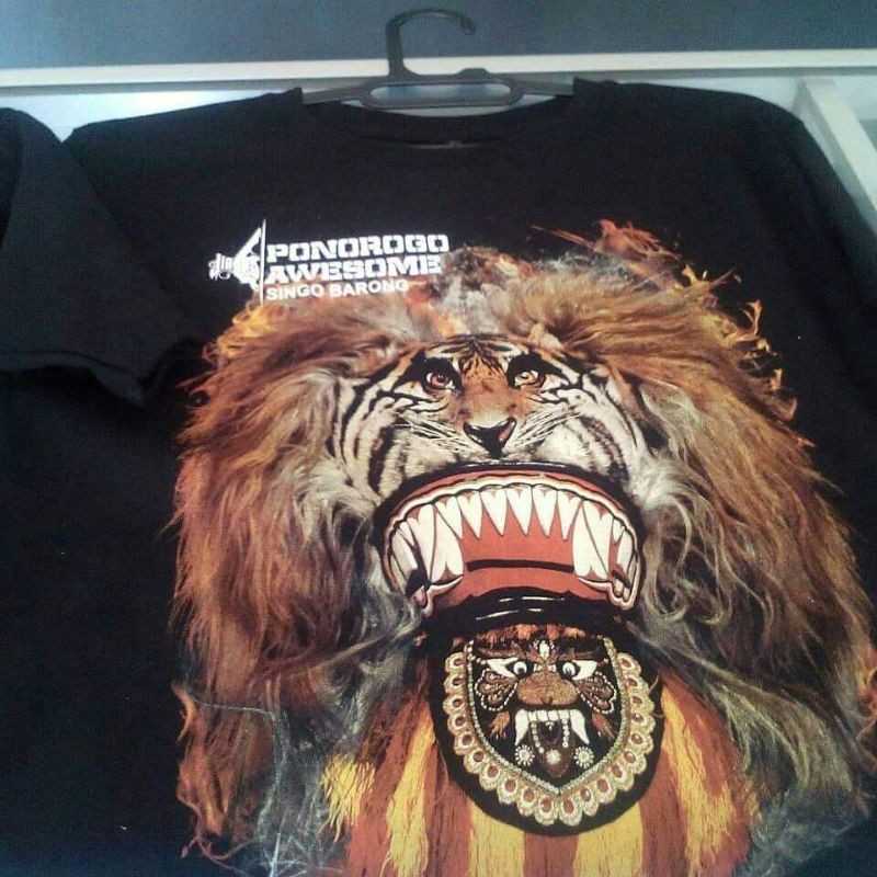 kaos reog reyong singo barong