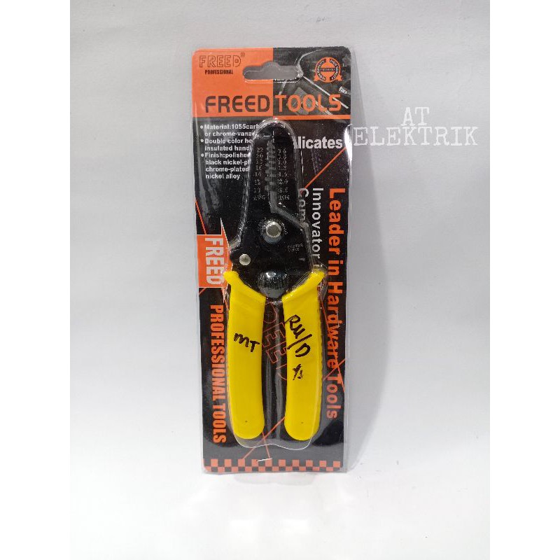 Tang Kupas Kabel / Mini Crimping Tools / Wire Cutter Pliers FREED TOOLS