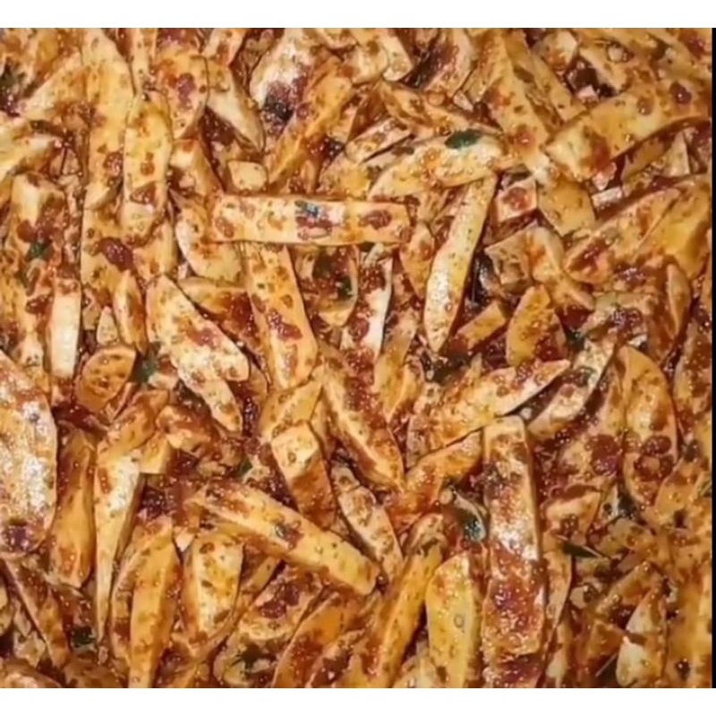 

Basreng pedas saza