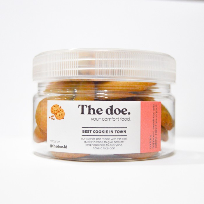 

KERING-KUE- MINI COOKIE STREAK IN JAR - MINI CHOCOLATE CHIP COOKIE - SMALL -KUE-KERING.