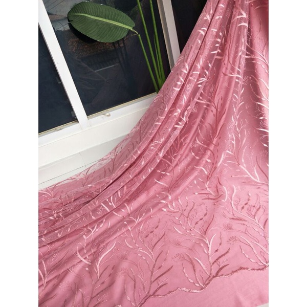 {ELDINA TEXTILE} KAIN MURAH / KAIN TILE / TILE AKAR / TILE BORDIR / IMPORT