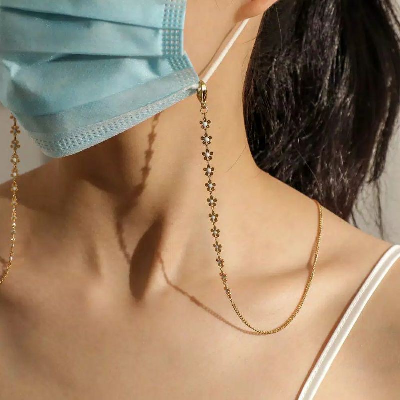 Strap Lanyard masker Artis tali masker kalung masker strap masker Nagita