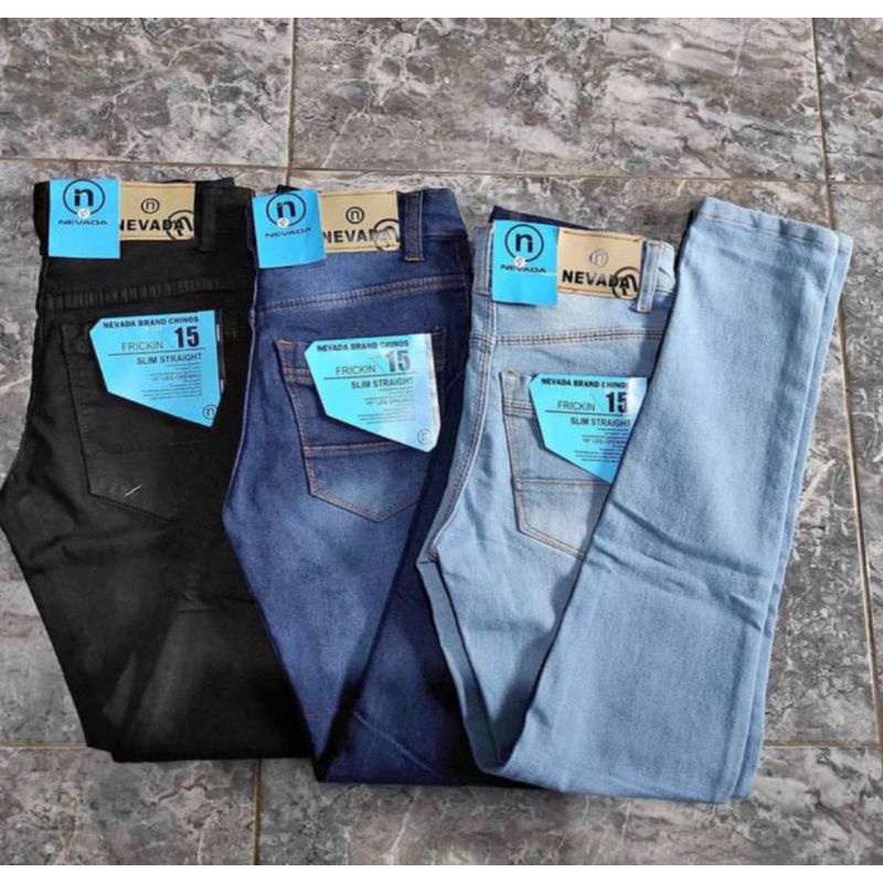 CELANA JEANS PANJANG PRIA STRETCH  STYLE CELANA PANJANG CELANA JEAN