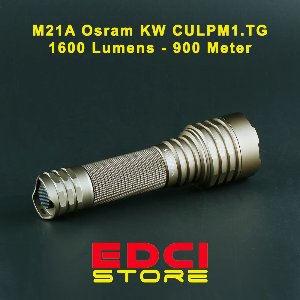 Convoy M21A with Osram KW.CULPM1.TG 6A Driver 1600 Lumen 900 Meter