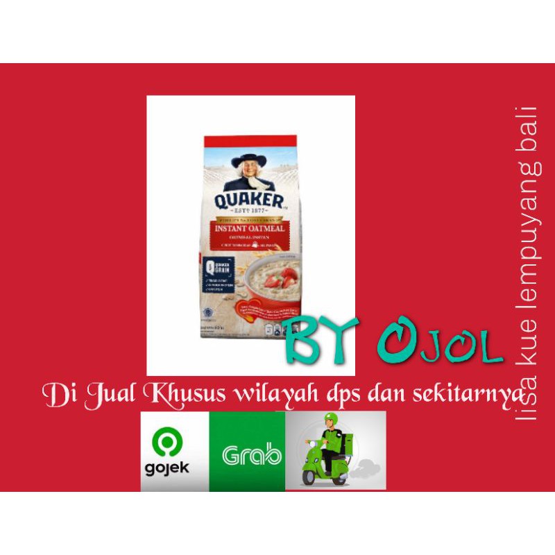 

QUAKER Oatmeal Instan 800g pak