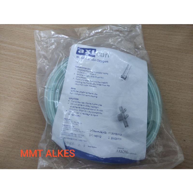 NASAL OXYGEN Cannula  OXYFLOW DEWASA DAN ANAK/ Selang Oksigen / Nasal Oxygen ADULT AXI