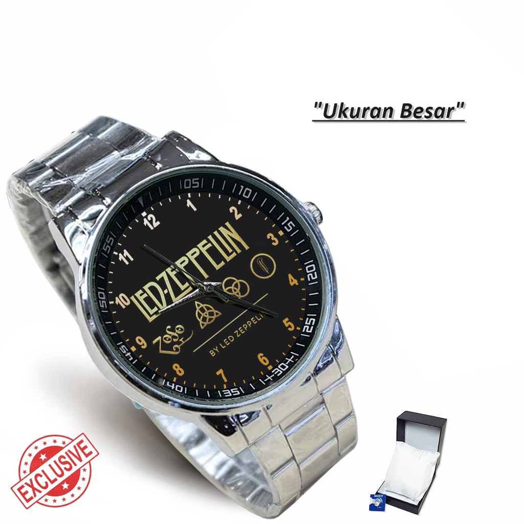 Jam Tangan Rantai Couple LED ZEPPELIN BAND - 2 (Awesome)