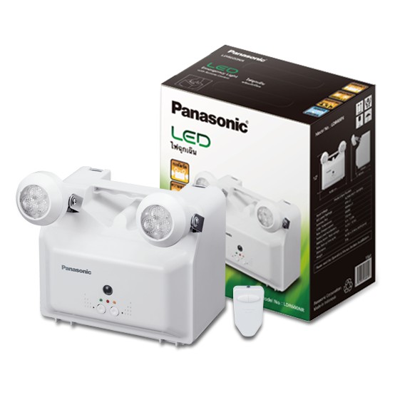 LED Emergency Lamp / Lampu Emergency Panasonic LDR600NR plus Remote