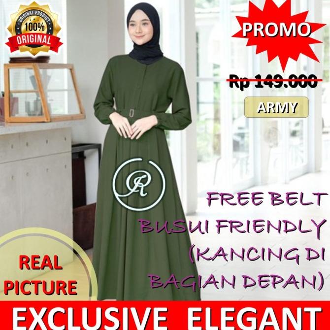 Long Dress Polos Gamis Remaja Long Dress Muslim Polos Terbaru Kekinian
