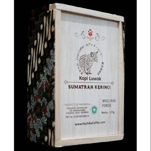 

Kopi luwak hachiko sumatran
